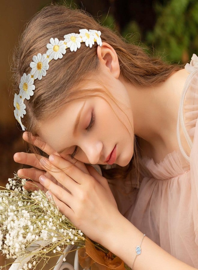 panthra 2 Pcs Yellow Daisy Hair Accessories, Daisy Headband, Cute Daisy Design, Widely Used in Birthday Parties, Family Gatherings, Dances, Cosplay Costumes (Yellow) - Image 5